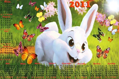 Календарь на 2011-Чудесный день