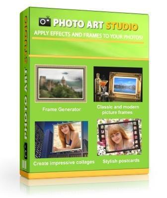 скачать Декорация фото - Photo Art Studio v3.15 бесплатно или скачать фотошоп фильтр шаблон кисти шрифт