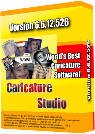 скачать Карикатуры c Caricature Studio portable бесплатно или скачать фотошоп фильтр шаблон кисти шрифт