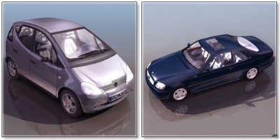 3D модели Mercedes