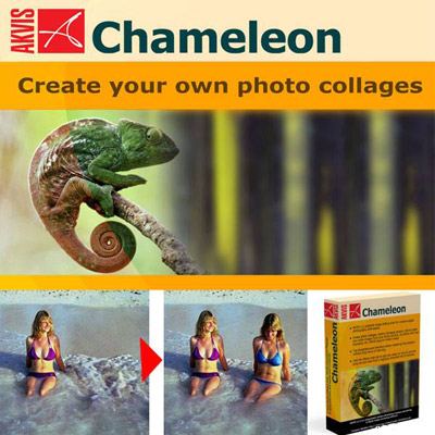 скачать Плагин для Фотошопа AKVIS Chameleon бесплатно или скачать фотошоп фильтр шаблон кисти шрифт