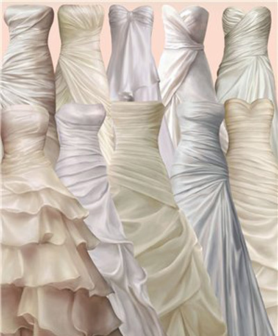 Женские свадебные платья для Фотошоп